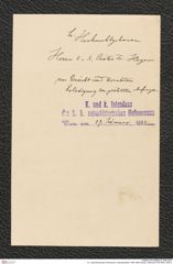 k.k. naturhistorisches Hofmuseum, Intendanzakten 1885-1896 (Hauer), Aktenzahl Z.93/1894, Seite 4
